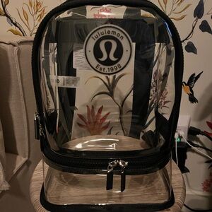 Lululemon Clear Backpack mini 10L brand new with tags